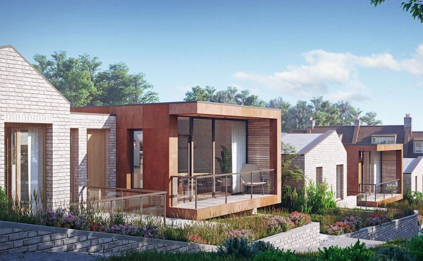 Transforming a sloping backland site